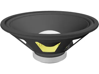 Sub Speaker 3D Model preview
