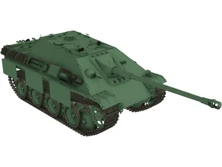 Jagd Panzer 3D Model preview