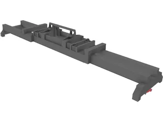 Container Loader 3D Model preview
