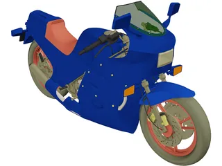 Suzuki Walter 3D Model preview