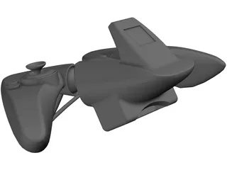 Game Controller 3D Model preview