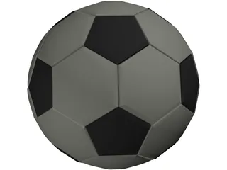 Soccer Ball 3D Model preview