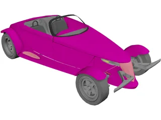 Plymouth Prowler 3D Model preview