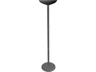 Lamp Floor 3D Model preview