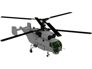 Kamov Ka-27 Helix A 3D Model preview