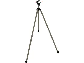 Camera Tripod 3D Model preview