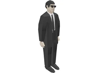 Man 3D Model preview