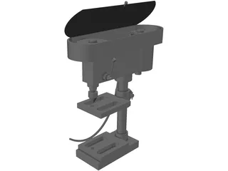 Drill Press 3D Model preview