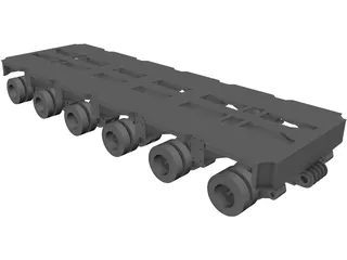 Goldhofer 6 line thp-sl 3D Model preview