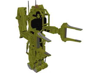 Loader Robot 3D Model preview