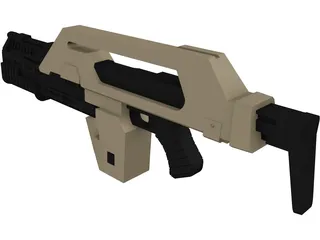 M41A 3D Model preview