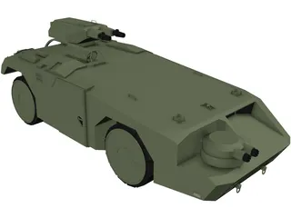 M577 APC 2A 3D Model preview
