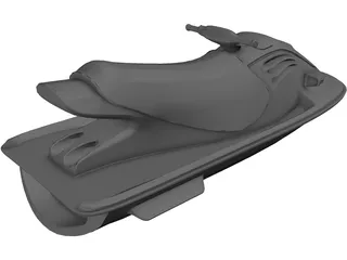 Jet Ski 3D Model preview