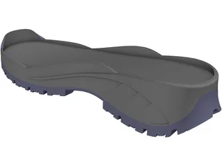 MPP Shoe Sole 3D Model preview