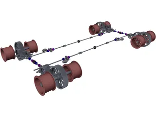 Ship Lift 3D Model preview