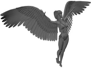 Angel 3D Model preview