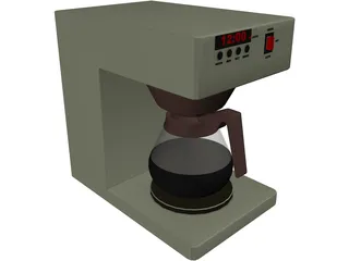 Coffee Machine 3D Model preview