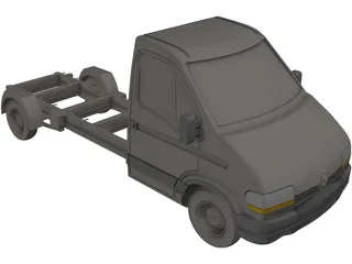 Renault Master 3D Model preview