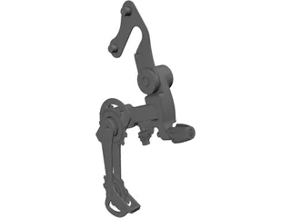 Derailleur Rear 3D Model preview