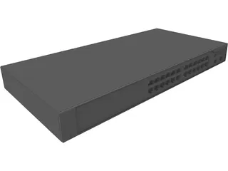 Hub 3D Model preview