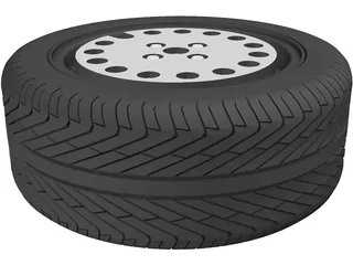Wheel Cromadora 3D Model preview