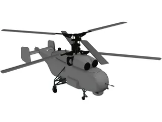 Kamov Ka-27 3D Model preview