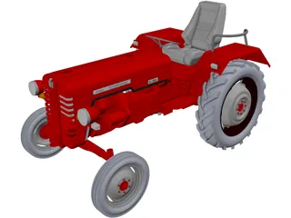 Tractor D326 Mc Cormic 3D Model preview