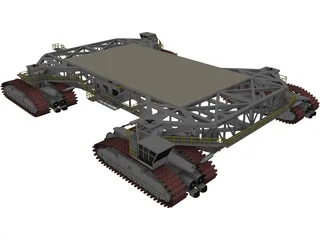 NASA Crawler Transporter 3D Model preview