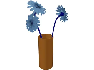 Flower 3D Model preview