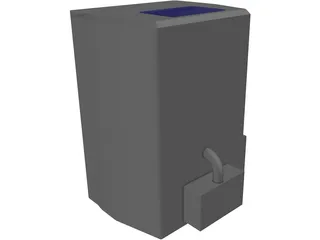 Torno CNC 3D Model preview