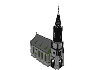 Church 3D Model preview