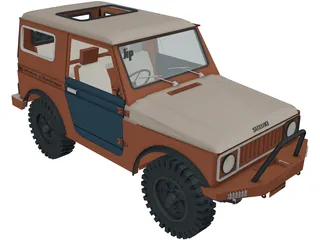 Suzuki Sierra 3D Model preview