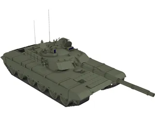 ZTZ-99 Chinese MBT 3D Model preview