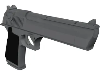 Desert Eagle 3D Model preview