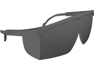 Scott Welding Goggles 3D Model preview