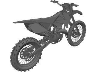 KTM Bike 3D Model preview