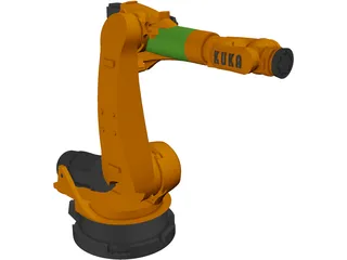Kuka Robot 3D Model preview