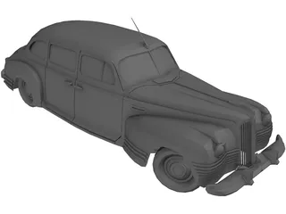 ZIL ZIS 110 (1945) 3D Model preview