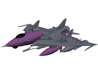 Mirage 364 Sonix Sankar 3D Model preview