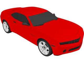 Chevrolet Camaro RS (2009) 3D Model preview