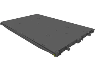 Ship Hatch Cover 3D Model preview