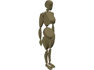 Puppet 3D Model preview