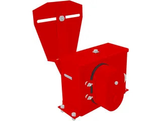 Gear Box 3D Model preview