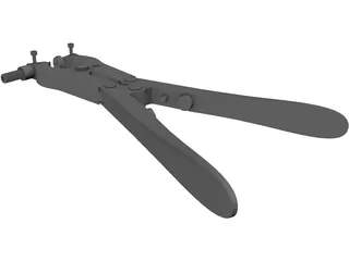 Hand Perforator 3D Model preview