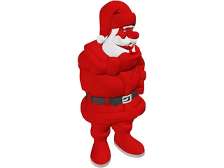 Pere Noel 3D Model preview