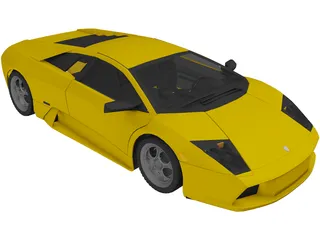 Lamborghini Murcielago 3D Model preview