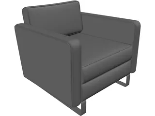 Armchair 3D Model preview