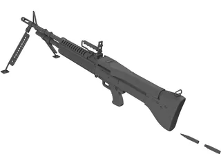 M60 3D Model preview