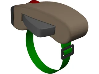 Flashlight 3D Model preview