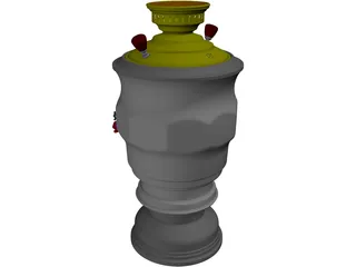 Pot Kettle 3D Model preview